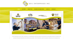 Desktop Screenshot of geilenterprises.com